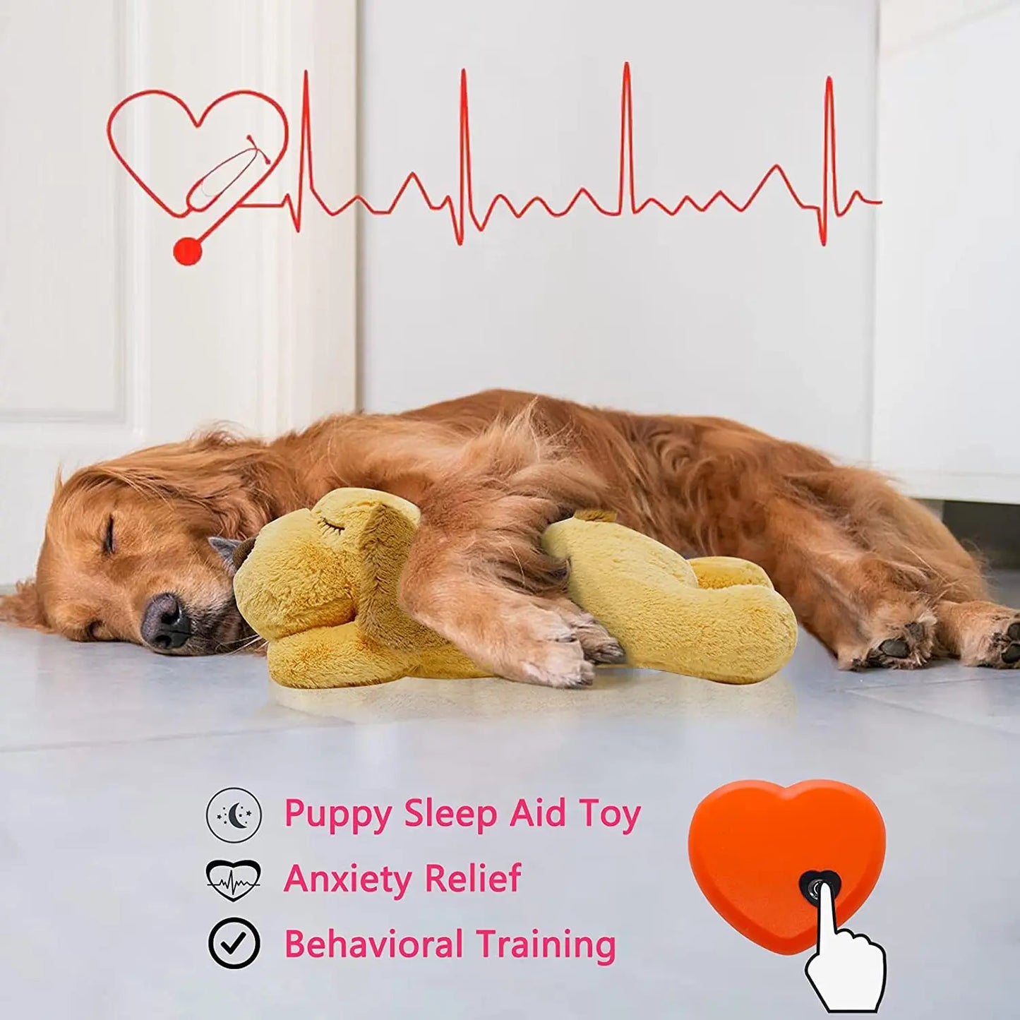HeartBuddy™ — Anxiety Relief Heartbeat Toy