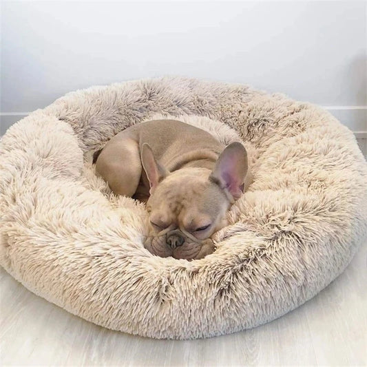 CloudRound™ — Calming Plush Dog & Cat Bed
